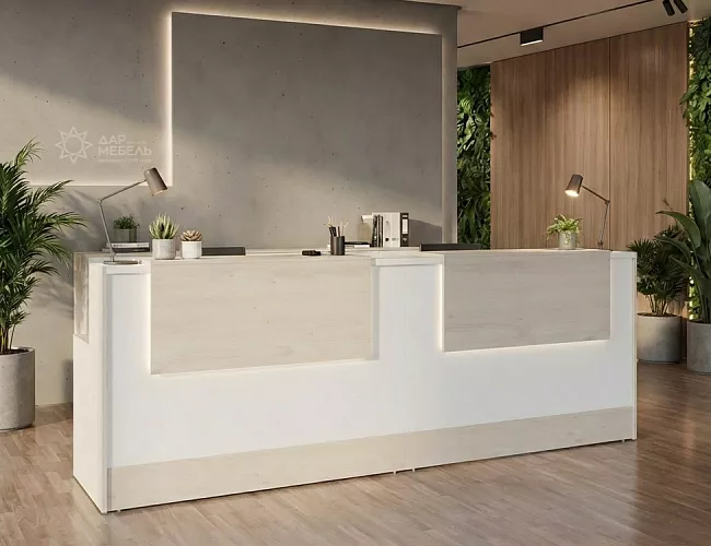 фото ресепшн Стайл Дуб