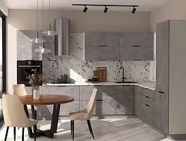 Модульная кухня Бетон