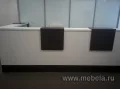 Дар Мебель | стойка ресепшн Style Wenge, офисный интерьер, живое фото