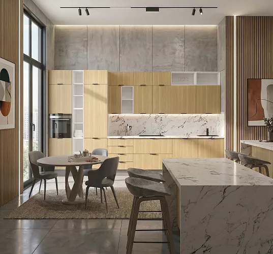 фото Кухня Марио МДФ №2