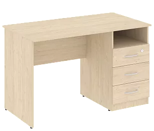 Стол письменный с тумбой правый