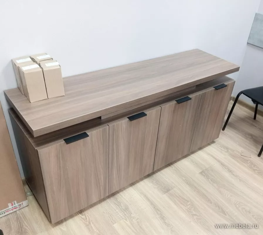 Дар Мебель | кабинет руководителя Time.S, офисный интерьер, живое фото