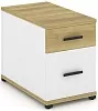 Тумба опорная/приставная 1 ящик + 1 распашной фасад.