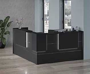 фото ресепшн Оникс Антрацит  №5