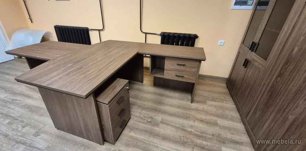 Дар Мебель | кабинет руководителя On.Top, офисный интерьер, живое фото