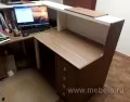 Дар Мебель | стойка ресепшн Style, офисный интерьер, живое фото