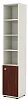 Офисный шкаф узкий (каркас беж)