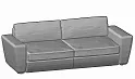 Диван трехместный