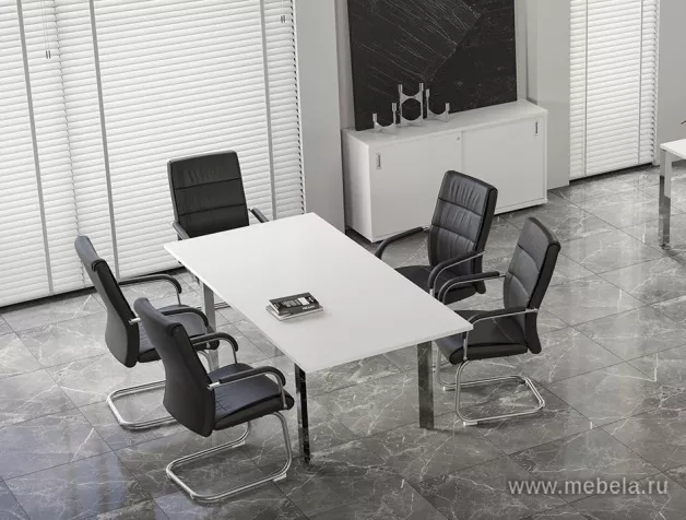 столы Оникс Люкс Белый