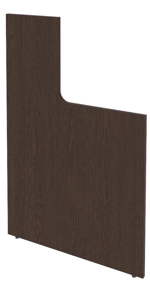 Боковая панель стойки ресепшен (правая)