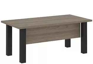 Стол для руководителя на металлокаркасе