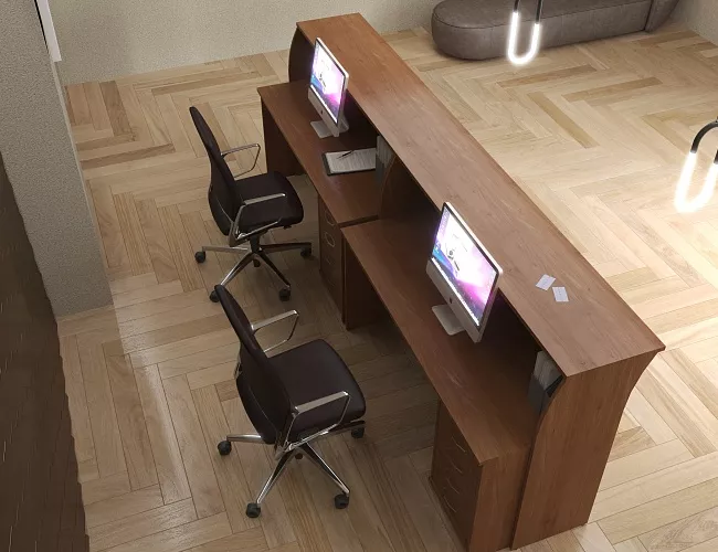 фото стойка ресепшн Рива №2