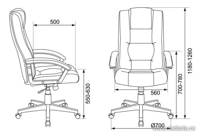 кресло T-9906N
