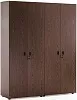 Офисный шкаф с гардеробом (4 двери)