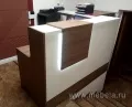 Дар Мебель | стойка ресепшн Style, офисный интерьер, живое фото