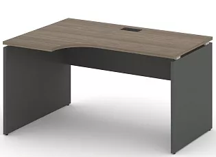 Стол рабочий эргономичный (Левый)
