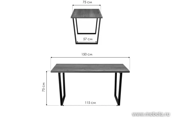 Обеденный стол Wood Elpathy 150