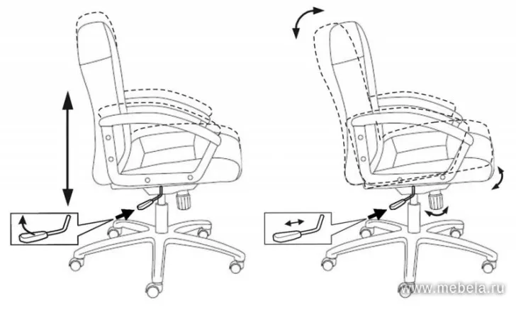 кресло T-9908AXSN-Low