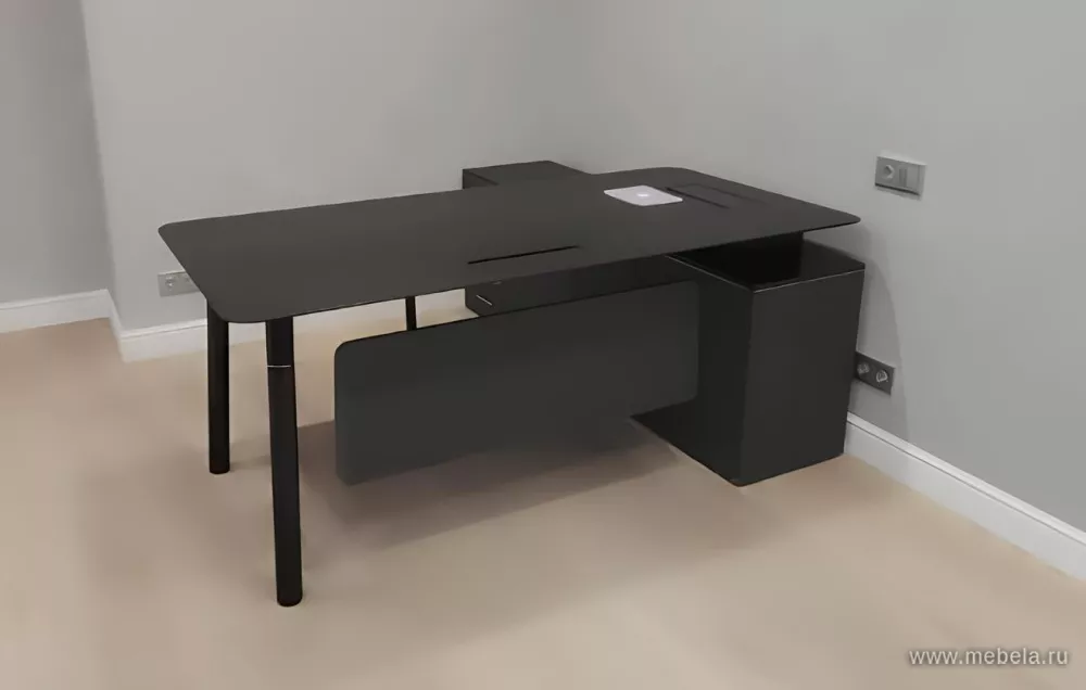 Дар Мебель | кабинет руководителя Fresco, офисный интерьер, живое фото