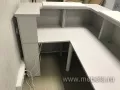 Дар Мебель | стойка ресепшн Style Grey, офисный интерьер, живое фото