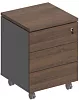Тумба выкатная 3-ящичная (с замком)