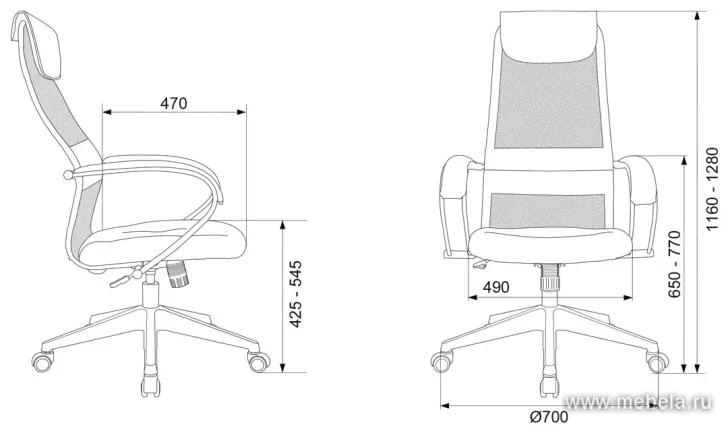 Офисное кресло CH-607