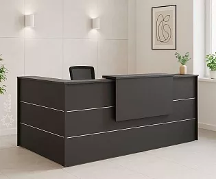 фото ресепшн Оникс Антрацит 