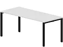 Стол письменный (меламиновый аутлет) на П-образном металлокаркасе Strike