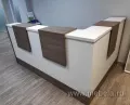 Дар Мебель | стойка ресепшн Style, офисный интерьер, живое фото