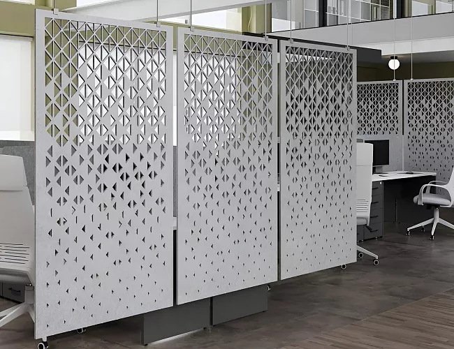 фото Подвесные перегородки