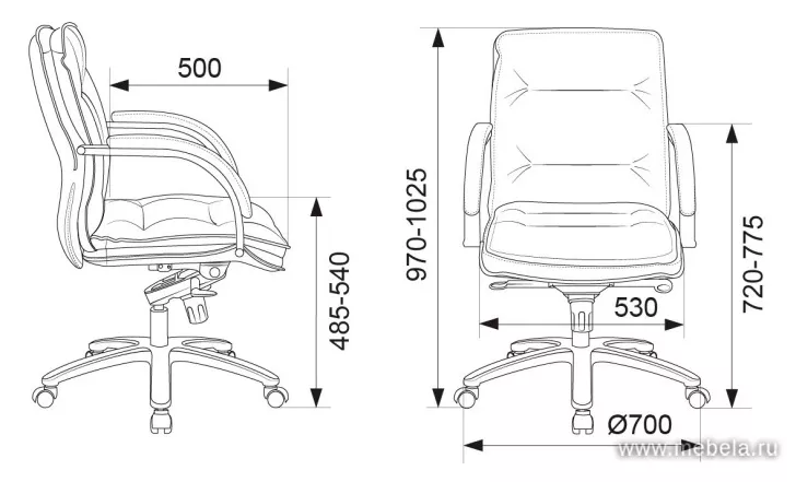 кресло T-9927SL-Low