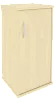 Офисный шкаф узкий низкий закрытый, Л/Пр.