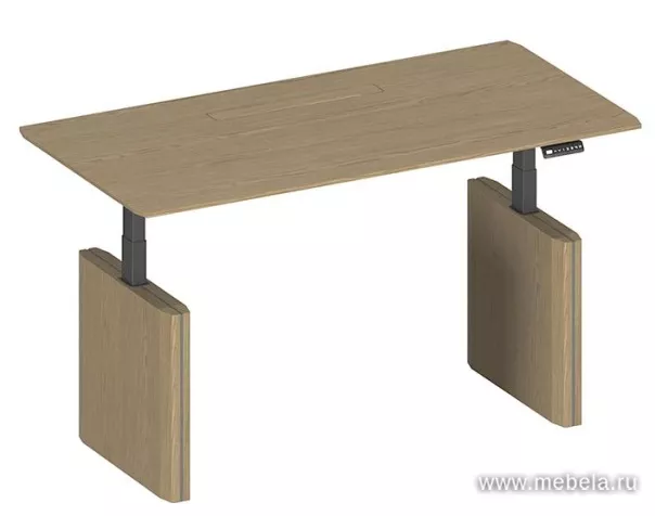 Стол руководителя на электроприводе, без экрана