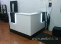 Дар Мебель | стойка ресепшн Style Wenge, офисный интерьер, живое фото