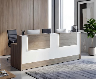 фото стойка ресепшн Стайл Вяз  №3