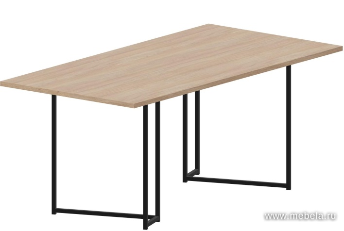 Стол переговорный на металлокаркасе