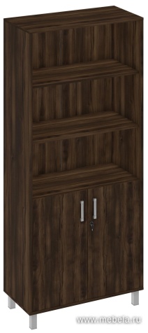 Офисный шкаф двери ДСП с замком + ниши