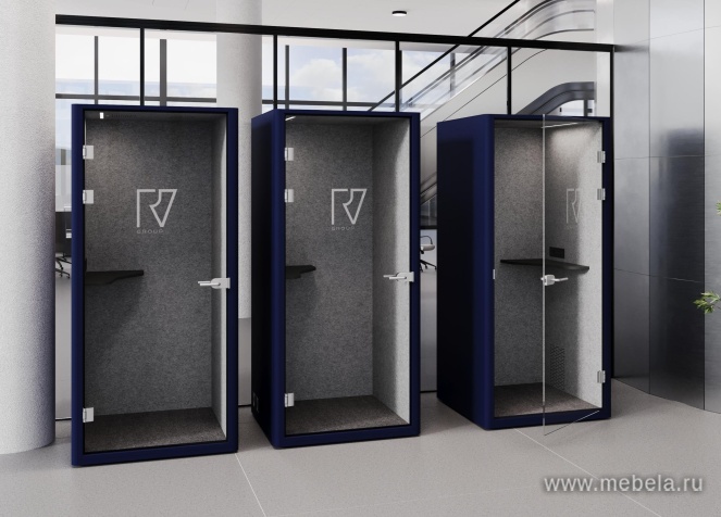 Четырехместная акустическая кабина (задняя стенка металл)         