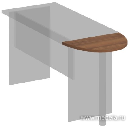 Брифинг-приставка к столу (без опоры)