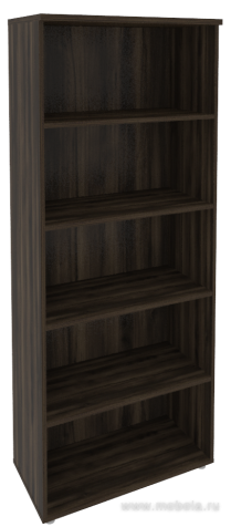 Высокий офисный стеллаж для документов, открытые полки