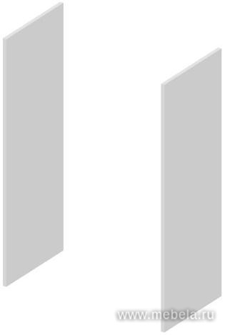 Комплект боковых отделочных панелей для шкафа выс.118см