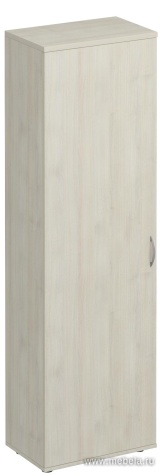 Офисный шкаф-гардероб для одежды узкий