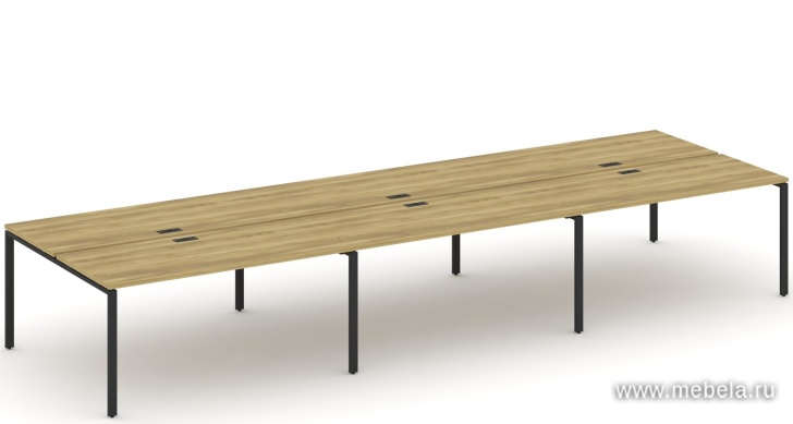 Рабочая станция двухсторонняя на 6 мест