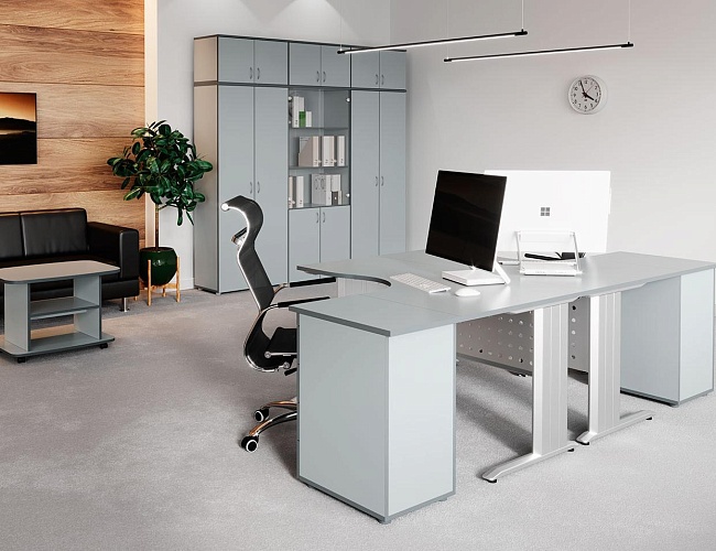 фото мебель Агат Серый №5