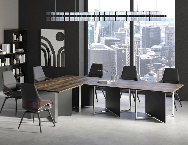 фото столы Шифт Хром Мали