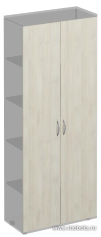 Двери деревянные высокие (2шт)