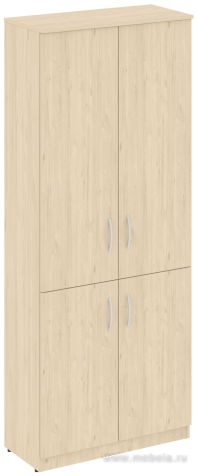 Офисный шкаф 2 секции закрытый