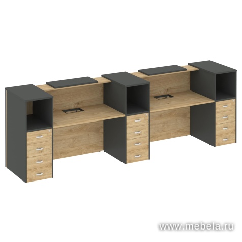 Стойка ресепшен прямая №20