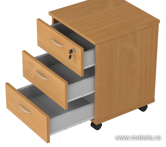 Тумба подкатная (с замком)