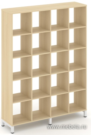 Каркас стеллажа 5 яруса (без вставок и задних стенок)